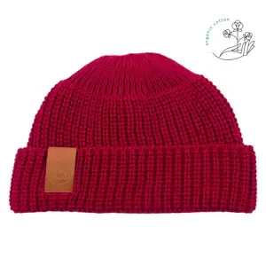 Kabak Unisex's Hat Short Thick Knitted Organic Cotton
