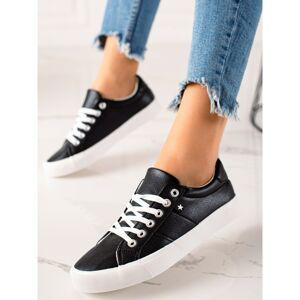 MCKEYLOR CASUAL BLACK SNEAKERS