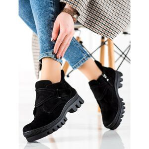 S. BARSKI VELCRO ANKLE BOOTS S.BARSKI