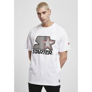 Starter Multicolored Logo Tee Wht/gry
