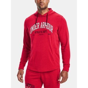 Under Armour Sweatshirt UA Rival Try Athlc Dept HD-RED - Mens