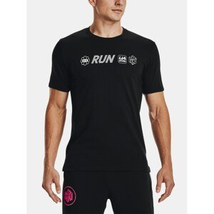 Under Armour T-shirt UA Run Anywhere SS-BLK - Men's