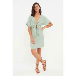 Trendyol Mint cut out Dress