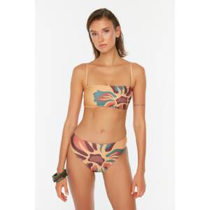 Trendyol Bikini Bottom - Orange - Floral