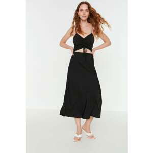 Trendyol Black Flared Skirt