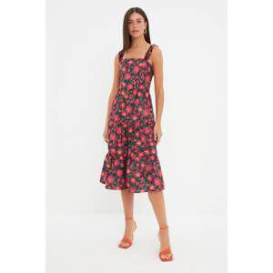 Trendyol Multicolored Strap Floral Dress