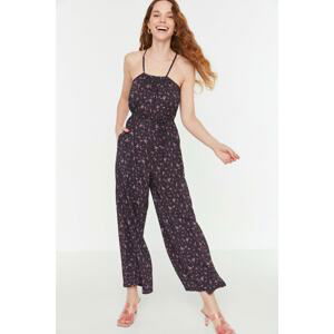 Trendyol Navy Blue Belted Jumpsuit