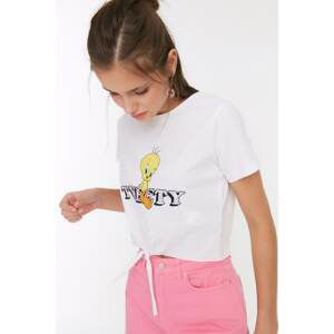 Trendyol T-Shirt - White - Crop