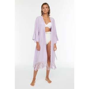 Trendyol Kimono & Caftan - Purple - Regular fit