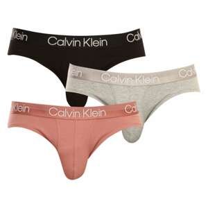3PACK men's briefs Calvin Klein multicolor (NB2969A-1RM)