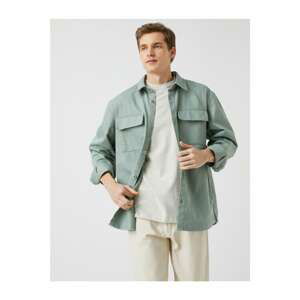 Koton Oversize Gabardine Shirt