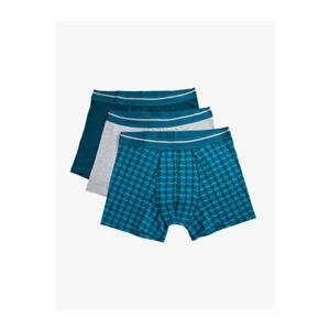 Koton Boxer Shorts - Blue - Single pack