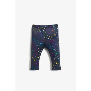 Koton Baby Girl Navy Blue Tights