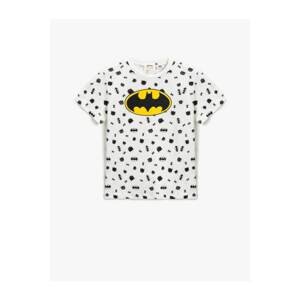 Koton Batman Licensed Printed Short Sleeved T-Shirt Cotton