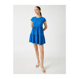 Koton Short Sleeve Frilly Dress