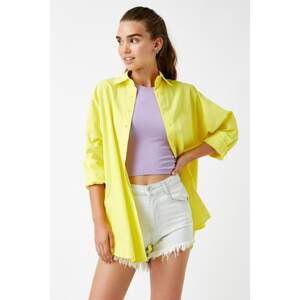 Koton Women's Yellow Shirt