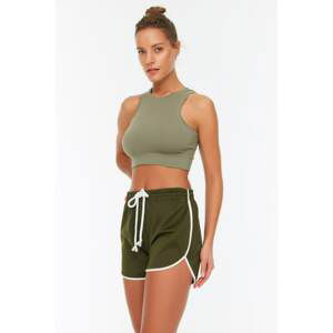 Trendyol Khaki Knit Shorts & Bermuda