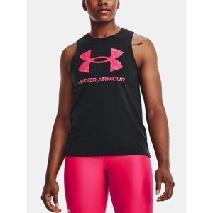 Under Armour Tank Top Live Sportstyle Graphic Tank-BLK - Women