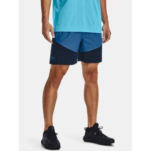 Under Armour Shorts UA Knit Woven Hybrid Shorts-BLU - Mens