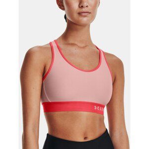 Under Armour Bra Armour Mid Keyhole Bra-PNK - Women's