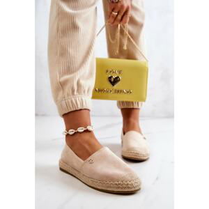 Women's Suede Espadrilles Beige Joaquin