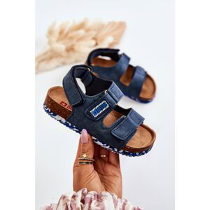 Children's comfortable sandals Big Star - dark blue