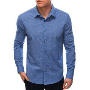 Edoti Men's shirt with long sleeves K674