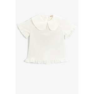 Koton Girl's Off-White Blouse