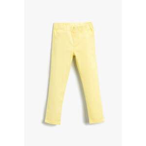 Koton Woven Basic Trousers Standard Waist