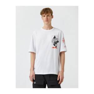 Koton Relax Fit Printed Back T-Shirt