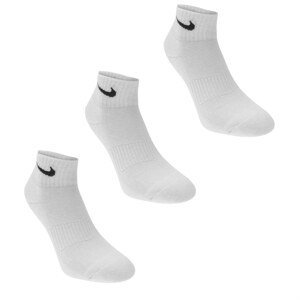 Nike Three Pack Quarter Socks Mens