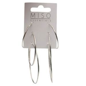 Miso Basic Gold Hoops Womens