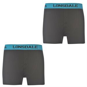 Lonsdale 2 Pack Boxers Junior