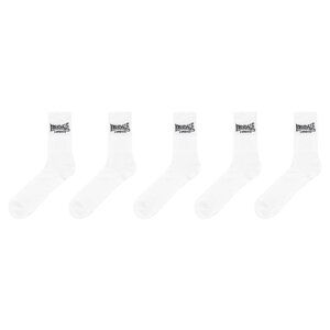 Lonsdale 5 Pack Crew Socks Mens