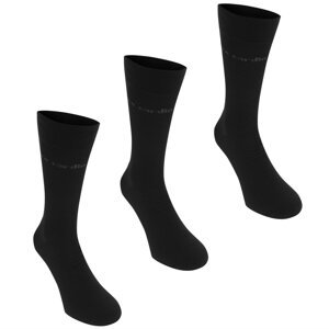Pierre Cardin 3 Pack Plain Socks Mens