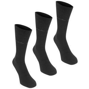 Pierre Cardin 3 Pack Plain Socks Mens