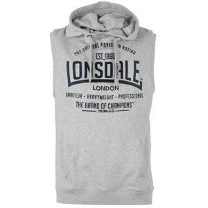 Pánska vesta Lonsdale Box Sleeveless Hoodie