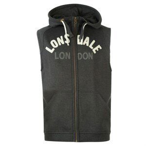 Pánska vesta Lonsdale Box Sleeveless Hoodie