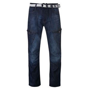 No Fear Belted Cargo Jeans pánske