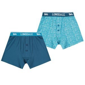 Lonsdale 2 Pack Boxers Junior