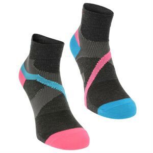 Karrimor Support Quarter Socks 2 Pack Ladies