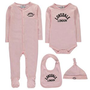 Detský set Lonsdale 4 Piece Romper