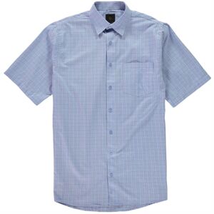 Fusion Textured Checked Shirt Mens