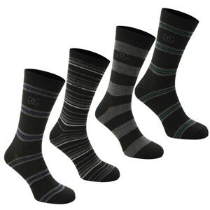 Giorgio 4 Pack Striped Socks Mens