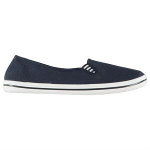 Slazenger Ladies Canvas Slip On Shoes