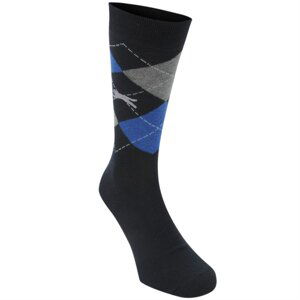 Slazenger Argyle Golf Socks 3 Pack Mens