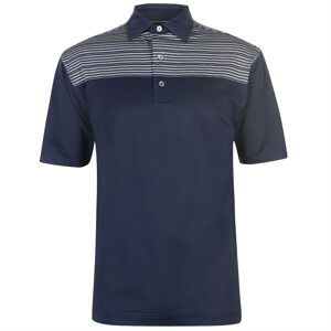 Footjoy Chest Stripe Polo Shirt Mens