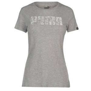 Puma Big Logo QT T Shirt Ladies