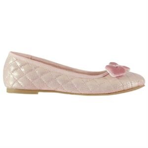 Miso Quilted Child Girls Ballet Shoes