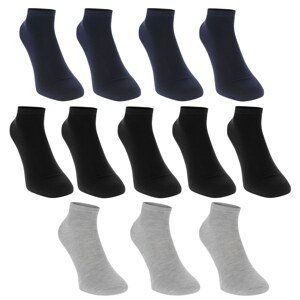 Donnay Trainer Socks 12 Pack Childrens